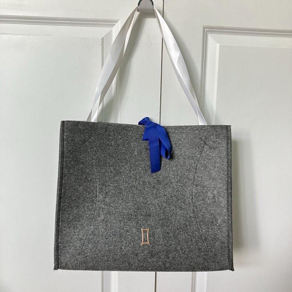 Kit &‎ Ace Felted Tote Bag Large Gray Shoulder Bag Minimalist Neutral